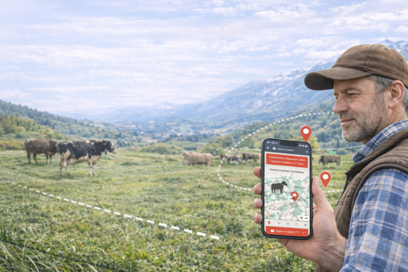 GPS Εντοπιστής για άγρια ζώα